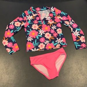 Long sleeve swimsuit *2 piece*